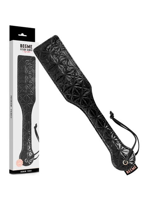 BEGME - BLACK EDITION PADDEL AUS VEGANEM LEDER