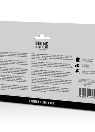 BEGME - BLACK EDITION PREMIUM BLINDMASKE - Augenmaske