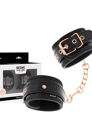 BEGME - BLACK EDITION PREMIUM HANDSCHELLEN - Handschellen für Frauen