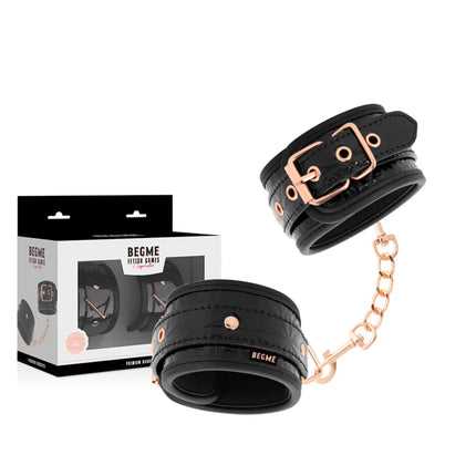 BEGME - BLACK EDITION PREMIUM HANDSCHELLEN - Handschellen für Frauen