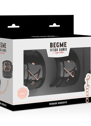 BEGME - BLACK EDITION PREMIUM HANDSCHELLEN - Handschellen für Frauen