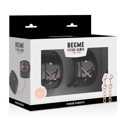 BEGME - BLACK EDITION PREMIUM HANDSCHELLEN - Handschellen für Frauen