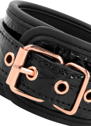 BEGME - BLACK EDITION PREMIUM KNÖCHELMANSCHETTEN - Handschellen für Frauen