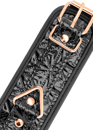 BEGME - BLACK EDITION PREMIUM KNÖCHELMANSCHETTEN - Handschellen für Frauen