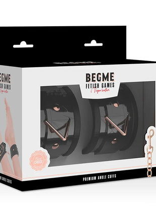 BEGME - BLACK EDITION PREMIUM KNÖCHELMANSCHETTEN - Handschellen für Frauen