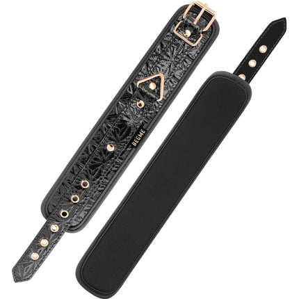 BEGME - BLACK EDITION PREMIUM KNÖCHELMANSCHETTEN - Handschellen für Frauen