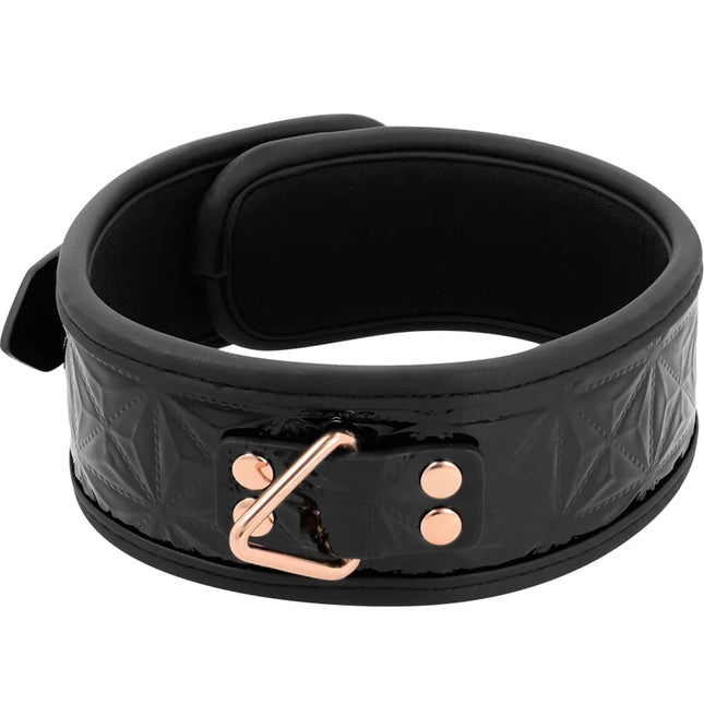 BEGME - BLACK EDITION PREMIUM VEGANER LEDERHALSBAND - Halskette