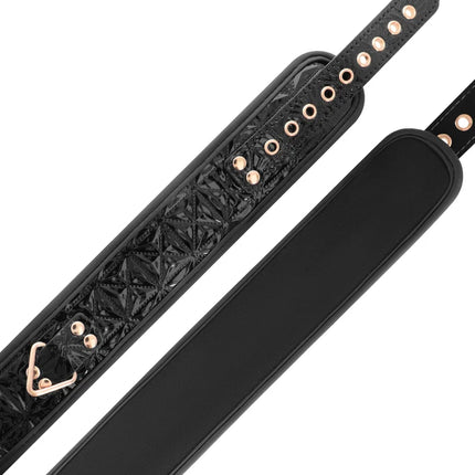BEGME - BLACK EDITION PREMIUM VEGANER LEDERHALSBAND - Halskette