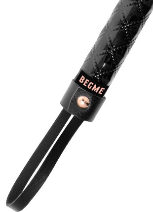 BEGME - BLACK EDITION VEGANER LEDER FLOGGER - Peitschen