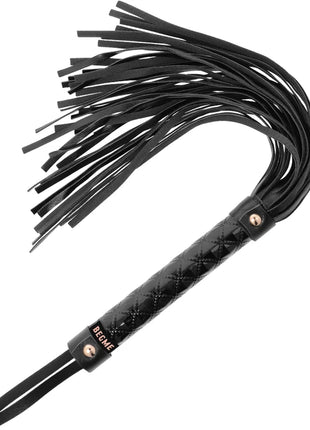BEGME - BLACK EDITION VEGANER LEDER FLOGGER - Peitschen