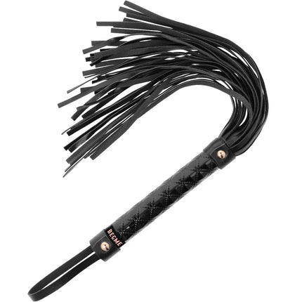 BEGME - BLACK EDITION VEGANER LEDER FLOGGER - Peitschen