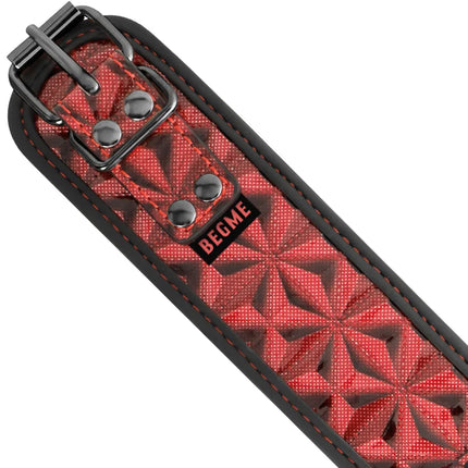 BEGME - RED EDITION HALSBAND MIT NIPPELKLEMMEN MIT NEOPRENFUTTER - Nippelklemmen