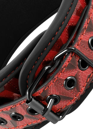 BEGME - RED EDITION HALSBAND MIT NIPPELKLEMMEN MIT NEOPRENFUTTER - Nippelklemmen
