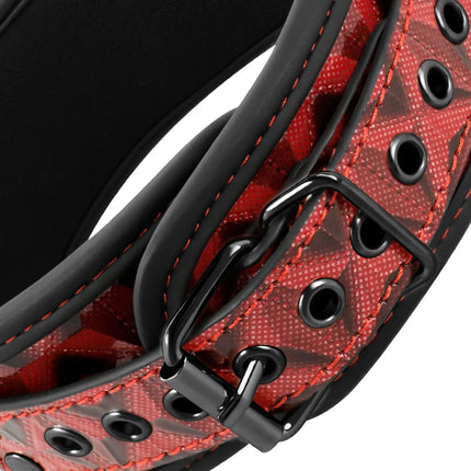 BEGME - RED EDITION HALSBAND MIT NIPPELKLEMMEN MIT NEOPRENFUTTER - Nippelklemmen