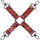 BEGME – Red Edition Hogtie-Verbinder aus veganem Leder & Neopren - Bondage-Set