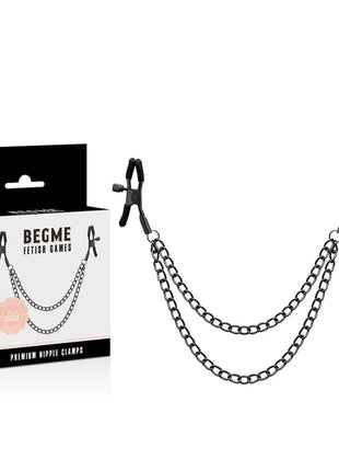 BEGME - RED EDITION NIPPELCLIPS MIT KETTE - Nippelklemmen
