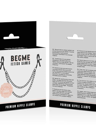 BEGME - RED EDITION NIPPELCLIPS MIT KETTE - Nippelklemmen