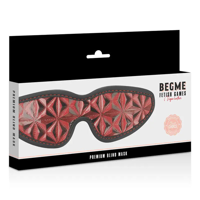BEGME - RED EDITION PREMIUM BLINDMASKE MIT NEOPRENFUTTER - Augenmaske