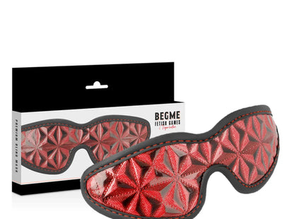 BEGME - RED EDITION PREMIUM BLINDMASKE MIT NEOPRENFUTTER - Augenmaske