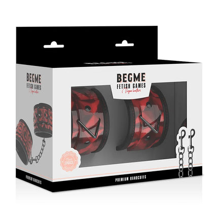 BEGME - RED EDITION PREMIUM-HANDSCHELLEN MIT NEOPRENFUTTER - Handschellen für Frauen