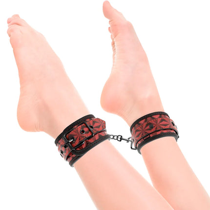 BEGME - RED EDITION PREMIUM KNÖCHELSTZE MIT NEOPRENFUTTER - Handschellen für Frauen