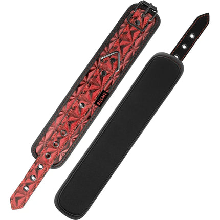 BEGME - RED EDITION PREMIUM KNÖCHELSTZE MIT NEOPRENFUTTER - Handschellen für Frauen