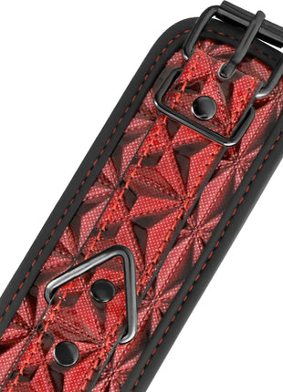 BEGME - RED EDITION PREMIUM KNÖCHELSTZE MIT NEOPRENFUTTER - Handschellen für Frauen