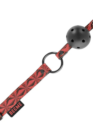 BEGME - RED EDITION VEGANES LEDER - Ballgag