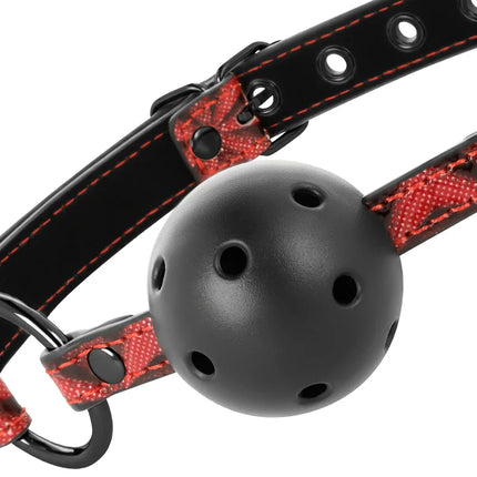 BEGME - RED EDITION VEGANES LEDER - Ballgag