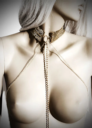 BIJOUX - DÉSIR MÉTALLIQUE GOLDENE METALLIC-HALSKETTE