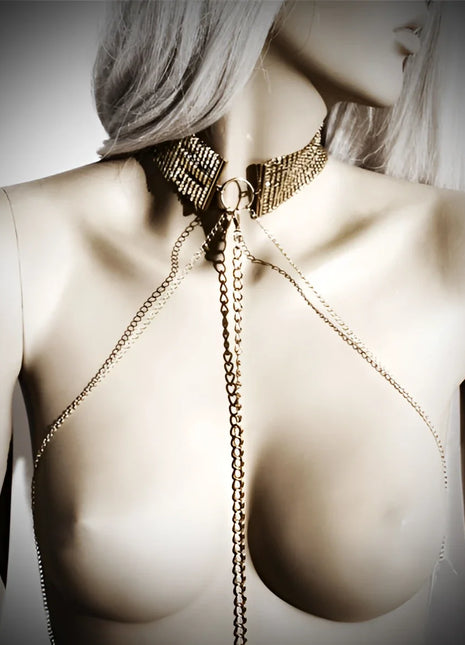 BIJOUX - DÉSIR MÉTALLIQUE GOLDENE METALLIC-HALSKETTE
