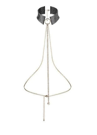 BIJOUX - DÉSIR MÉTALLIQUE SCHWARZE METALLIC-HALSKETTE - Halsband