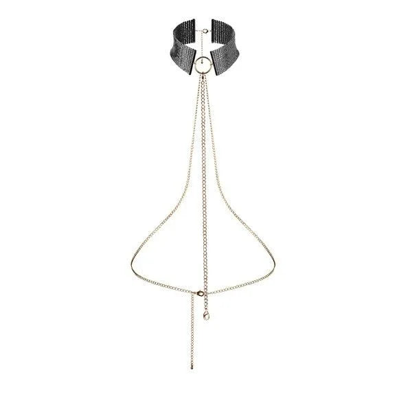 BIJOUX - DÉSIR MÉTALLIQUE SCHWARZE METALLIC-HALSKETTE - Halsband