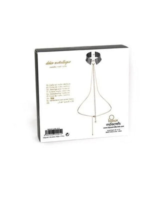 BIJOUX - DÉSIR MÉTALLIQUE SCHWARZE METALLIC-HALSKETTE - Halsband