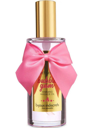 BIJOUX - INDISCRETS BUBBLEGUM-SPIELSET MIT ÖL GEL UND LIPGLOSS - Massageöl