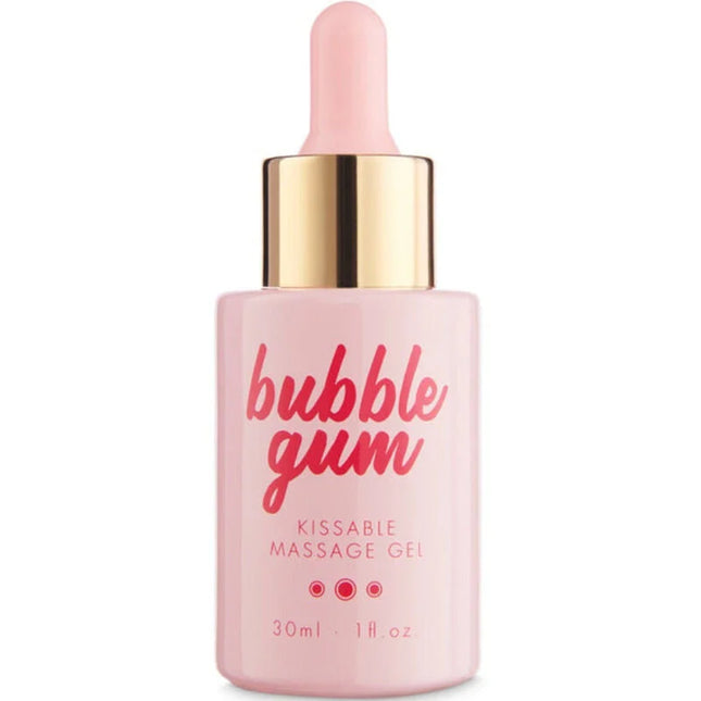 BIJOUX - INDISCRETS BUBBLEGUM-SPIELSET MIT ÖL GEL UND LIPGLOSS - Massageöl
