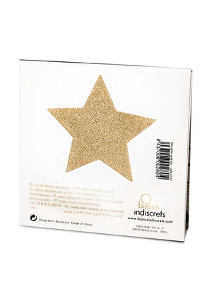 BIJOUX - INDISCRETS FLASH GOLDEN STAR NIPPELCOVER - Nippelcover