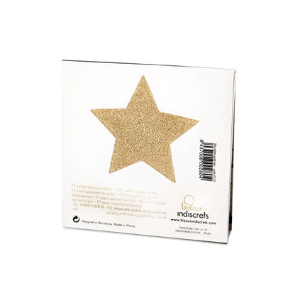 BIJOUX - INDISCRETS FLASH GOLDEN STAR NIPPELCOVER - Nippelcover