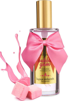 BIJOUX - INDISCRETS LIGHT MY FIRE MASSAGEÖL WRMEEFFEKT GUM-GESCHMACK - Massageöl