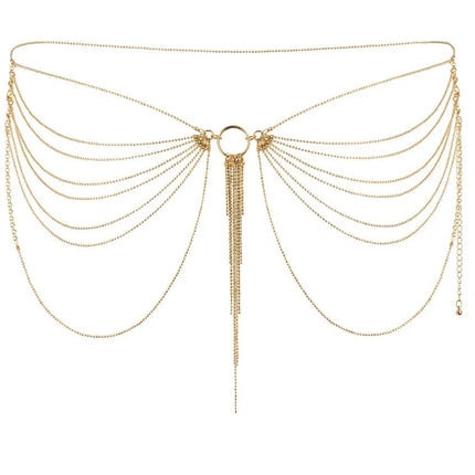 BIJOUX - MAGNIFIQUE METALLKETTE SCHMUCKSTÜCK FÜR GOLDENE TAILLE - Körperschmuck