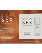 BIJOUX - SLOW SEX GANZKÖRPERMASSAGE MASSAGEGEL 2 ML