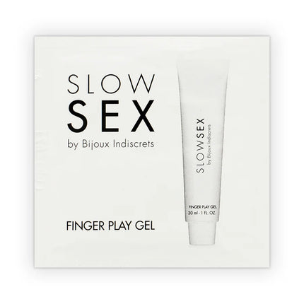 BIJOUX - SLOW SEX MASSAGEGEL MIT FINGERSPIEL EINZELDOSIS