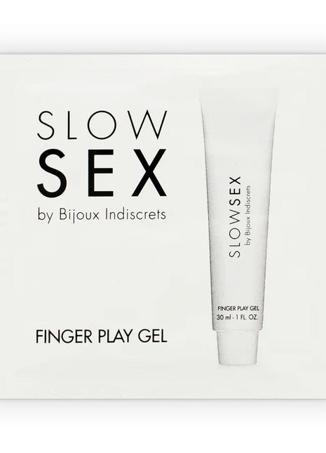 BIJOUX - SLOW SEX MASSAGEGEL MIT FINGERSPIEL EINZELDOSIS