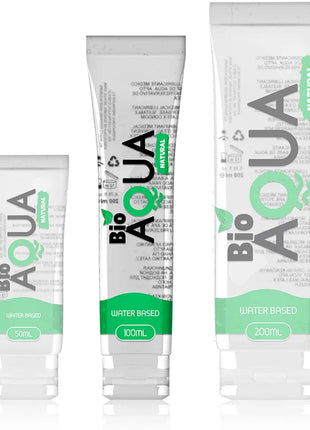 BIOAQUA - SCHMIERMITTEL NATÜRLICHE ZUTATEN AUF WASSERBASIS 100 ML - Bio-Gleitgel auf Wasserbasis
