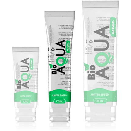BIOAQUA - SCHMIERMITTEL NATÜRLICHE ZUTATEN AUF WASSERBASIS 100 ML - Bio-Gleitgel auf Wasserbasis