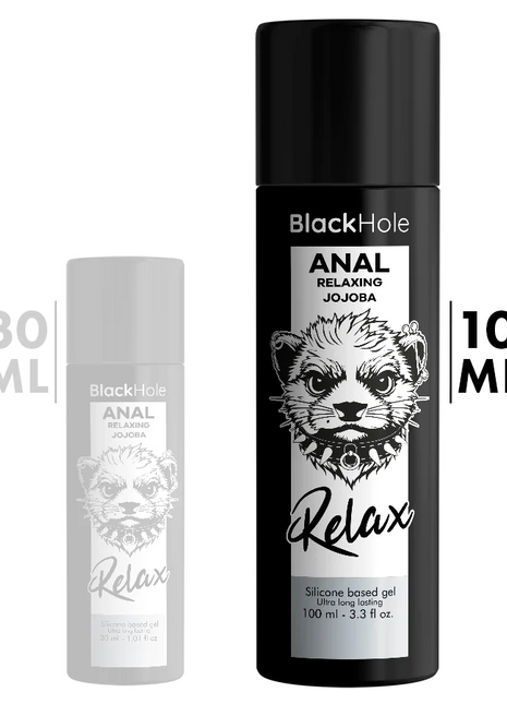 BLACK HOLE - ANAL ENTSPANNENDE JOJOBA RELAX SILIKONBASIS 100 ML