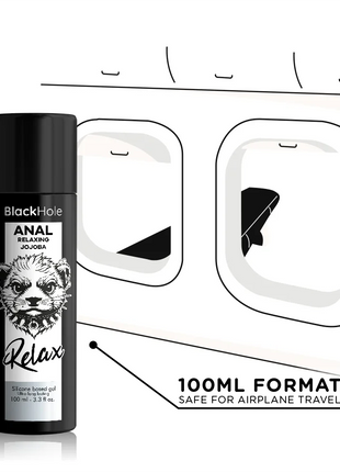 BLACK HOLE - ANAL ENTSPANNENDE JOJOBA RELAX SILIKONBASIS 100 ML
