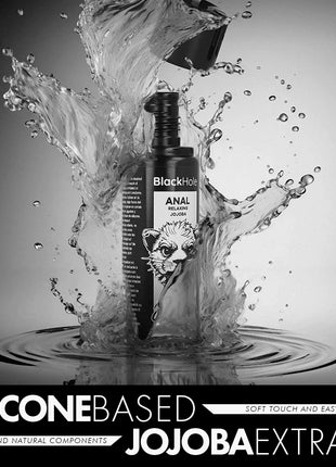 BLACK HOLE - ANAL RELAX JOJOBA - SILIKONBASIS - Anal-Gleitmittel Silikon