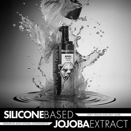 BLACK HOLE - ANAL RELAX JOJOBA - SILIKONBASIS - Anal-Gleitmittel Silikon
