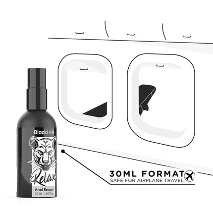 BLACK HOLE - ANAL RELAXER SPRAY EXPLORER 30 ML - Entspannendes Anal-Spray